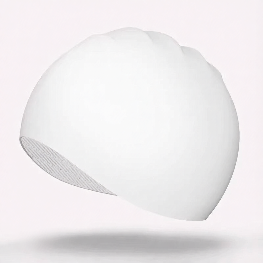 Silicone Swim Cap for Men - Waterproof, Non-Slip, Comfort Fit Swimming Hat with Anti-Fog Design