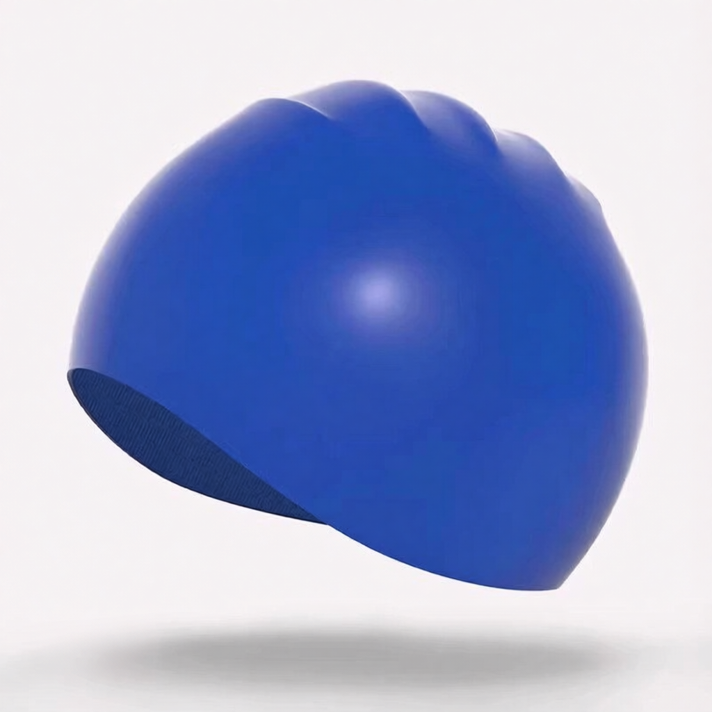 Silicone Swim Cap for Men - Waterproof, Non-Slip, Comfort Fit Swimming Hat with Anti-Fog Design