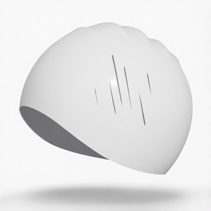 Silicone Swim Cap for Men - Waterproof, Non-Slip, Comfort Fit Swimming Hat with Anti-Fog Design