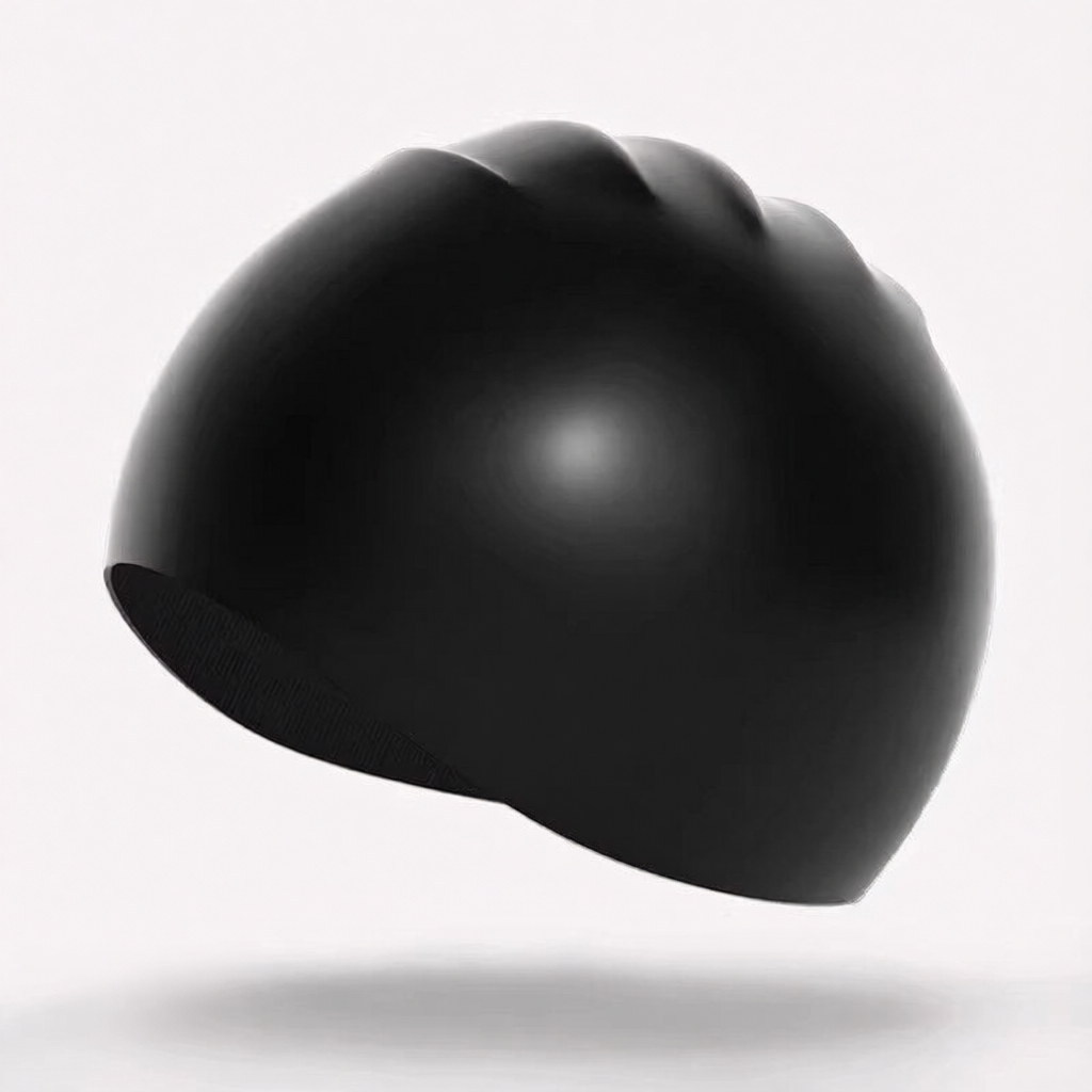 Silicone Swim Cap for Men - Waterproof, Non-Slip, Comfort Fit Swimming Hat with Anti-Fog Design