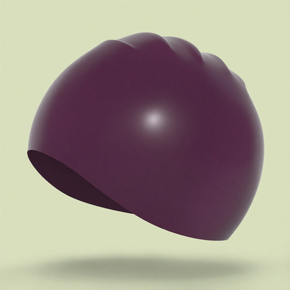 Silicone Swim Cap for Men - Waterproof, Non-Slip, Comfort Fit Swimming Hat with Anti-Fog Design
