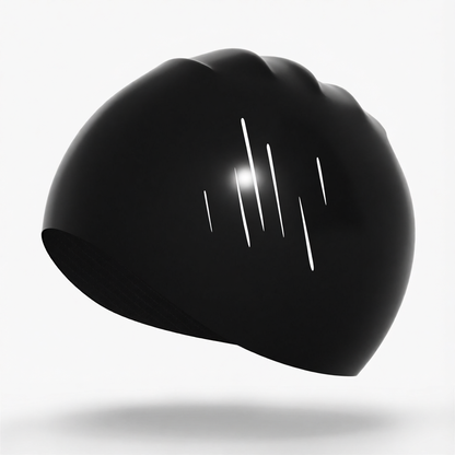 Silicone Swim Cap for Men - Waterproof, Non-Slip, Comfort Fit Swimming Hat with Anti-Fog Design