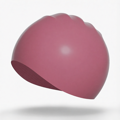 Silicone Swim Cap for Men - Waterproof, Non-Slip, Comfort Fit Swimming Hat with Anti-Fog Design